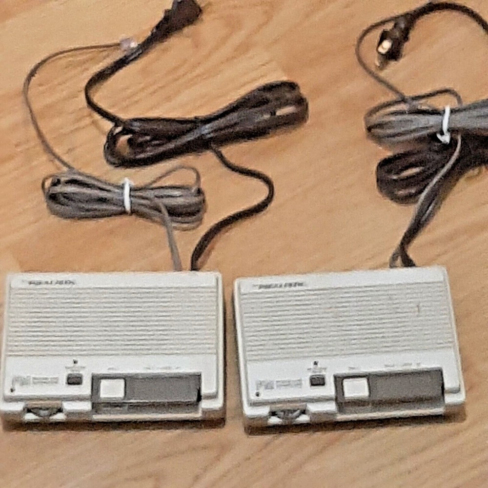 Vintage Realistic FM Phone Line Intercom Model 43-206A Lot of 2